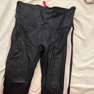 SPANX Black and White Leggings